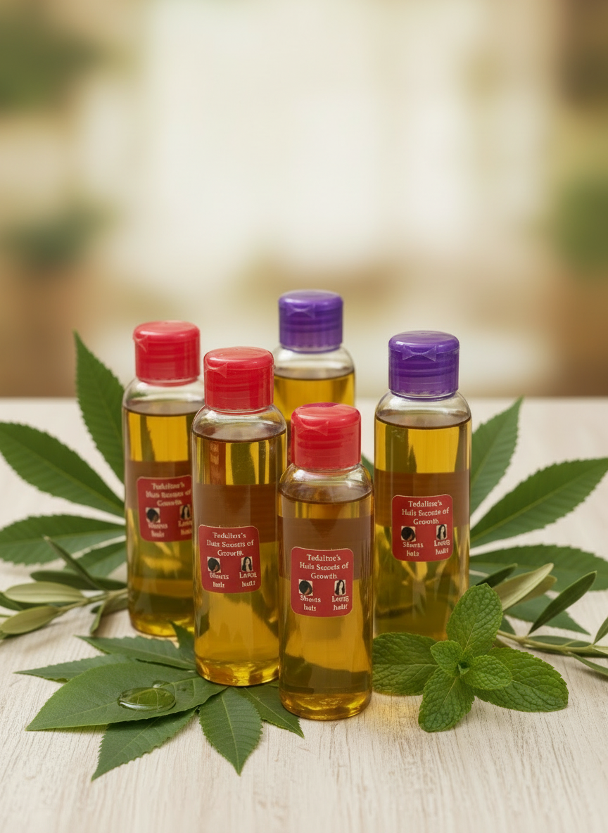 Hair Secrets of Growth products without text